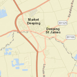 Market Deeping Street Map