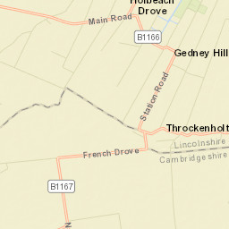 3 New Fen Drove, Spalding, Lincolnshire Street Map