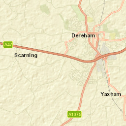 21 Market Place, Dereham, Norfolk NR19 Street Map