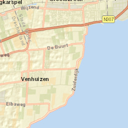 Venhuizen Street Map