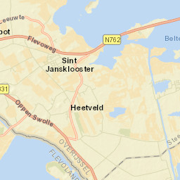 Sint Jansklooster Street Map