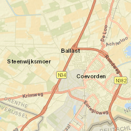 Ballast Street Map