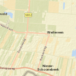 Weiteveen Street Map
