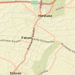 Dohren Street Map