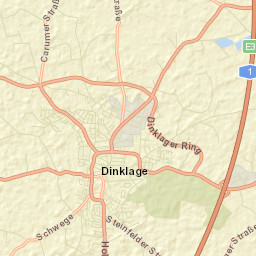 Dinklage Street Map