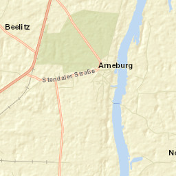 Arneburg Street Map
