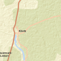 Klietz Street Map