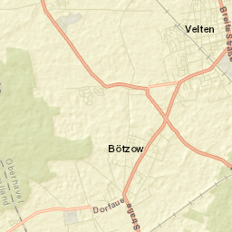 Velten Street Map