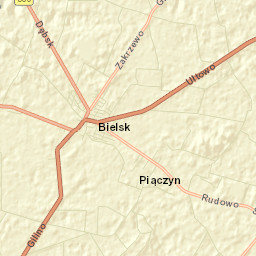 Bielsk Street Map