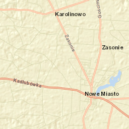 Nowe Miasto Street Map