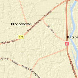 Powiat pułtuski Street Map