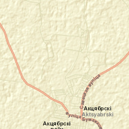 Aktsyabrski Street Map