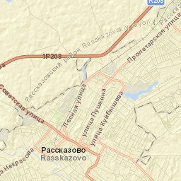 Rasskazovo Street Map