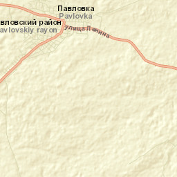 Pavlovka Street Map
