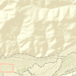 Abaza Street Map