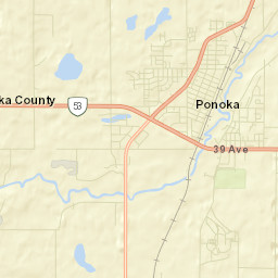 Range Road 254, Ponoka, AB T4J 1M5 Street Map