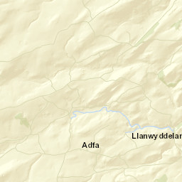 New Road, Llanfair Caereinion, Welshpool Street Map