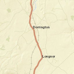 6 The Bank, Dorrington, Shrewsbury, Shropshire Street Map
