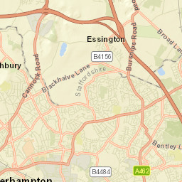 Essington Street Map