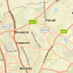 Aldridge Rd, Walsall, West Midlands WS4, UK Street Map