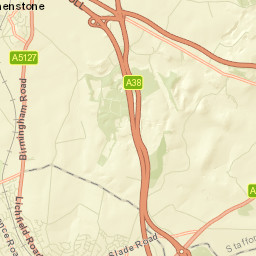 Shenstone Street Map