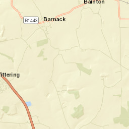 Barnack Street Map