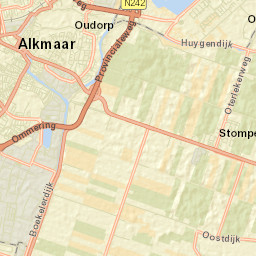 Oudorp Street Map