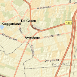 De Goorn Street Map