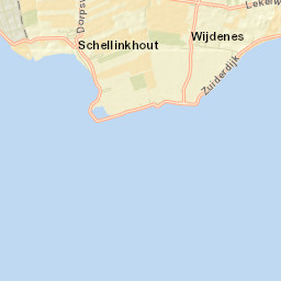 Wijdenes Street Map