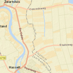 Hasselt Street Map