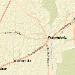 Wahrenholz Street Map