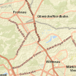 Märkisches Viertel Street Map