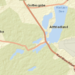 Neuhardenberg Street Map