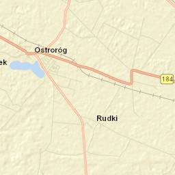 Ostroróg Street Map