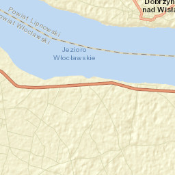 Dobrzyń nad Wisłą Street Map