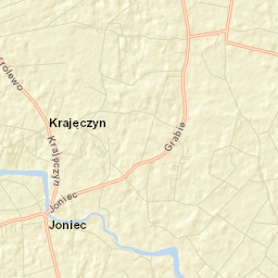 Joniec Street Map