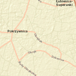 Pokrzywnica Street Map