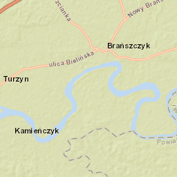 Brańszczyk Street Map