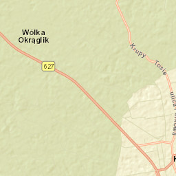 Kosów Lacki Street Map