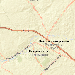 Pokrovskoye Street Map