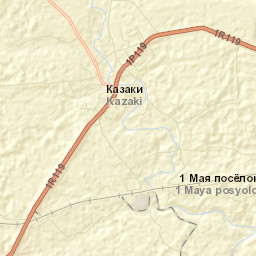 Kazaki Street Map