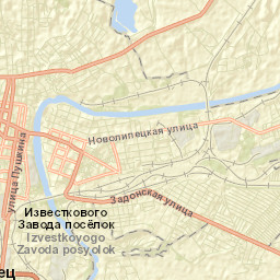 Yelets Street Map