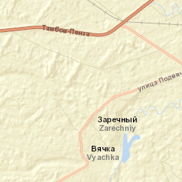 Kirsanovskiy Rayon Street Map