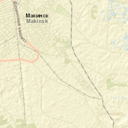 Makinsk Street Map