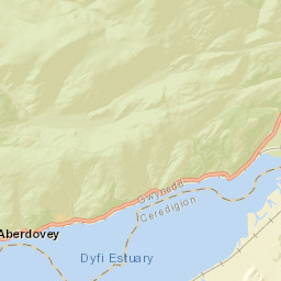 1 Terrace Road, Snowdonia National Park Street Map