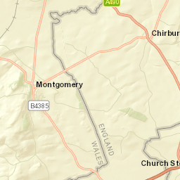 8 Broad Street, Montgomery, Powys SY15 Street Map