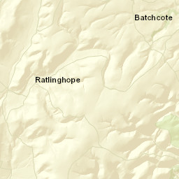 Carding Mill Valley, Church Stretton Street Map