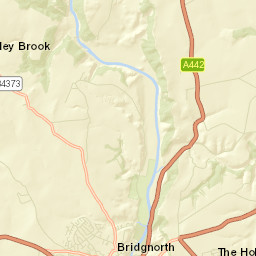 Bridgnorth Street Map