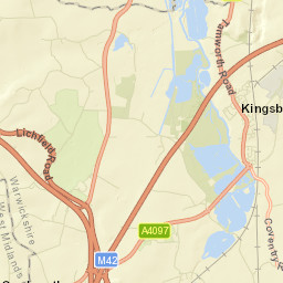 Kingsbury Street Map