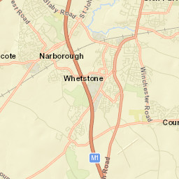 Countesthorpe Street Map
